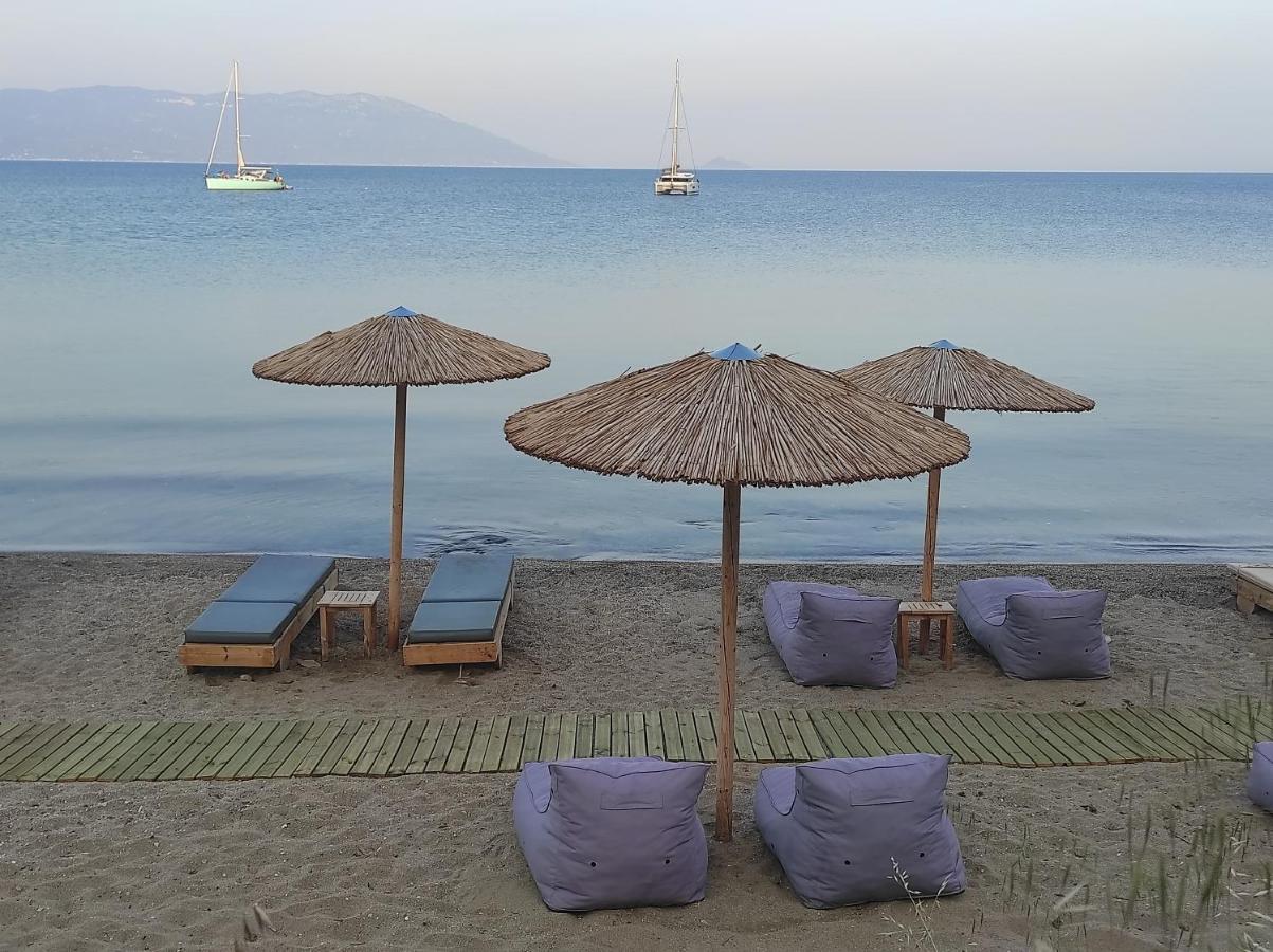 Nereides Seaside Apartments Μαραθόκαμπος Εξωτερικό φωτογραφία