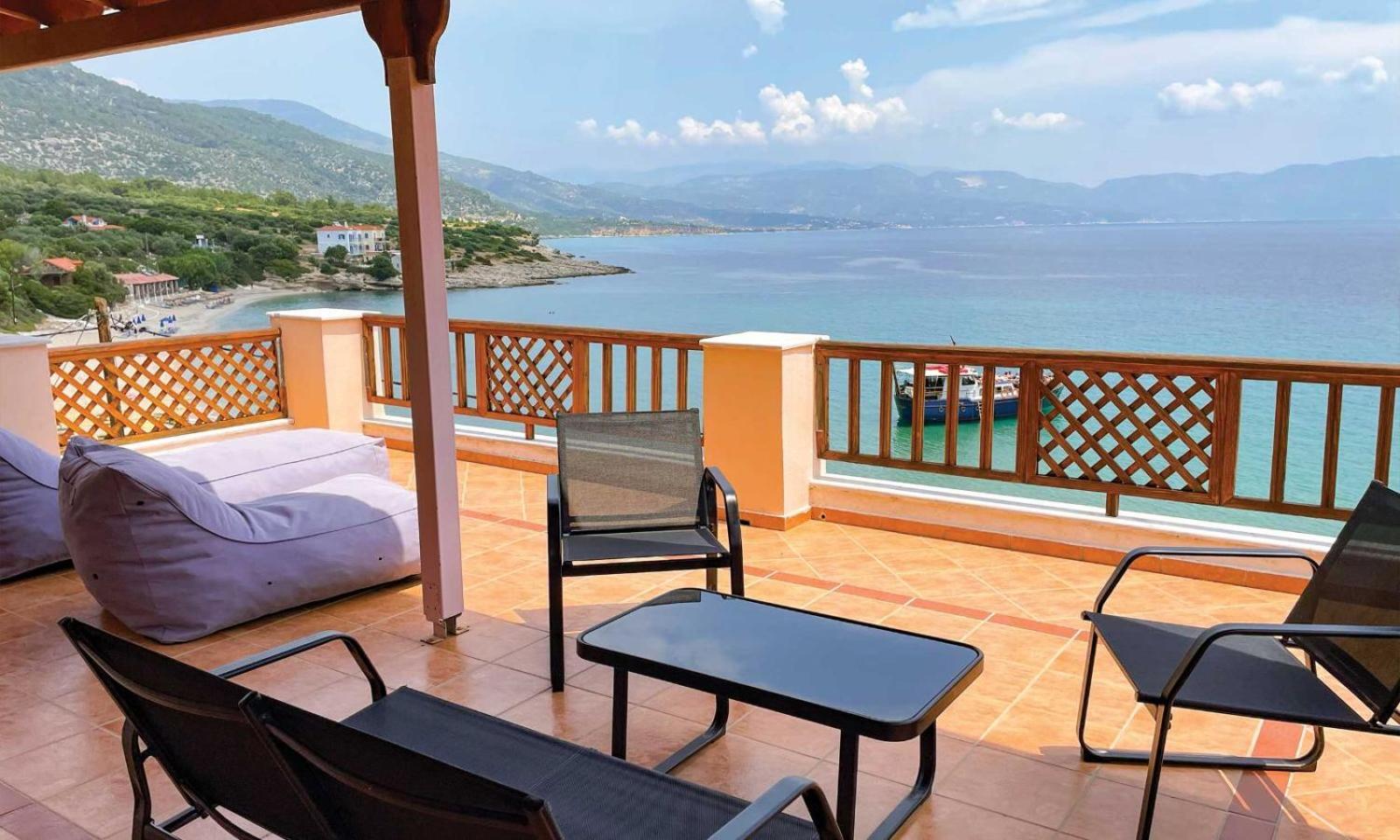Nereides Seaside Apartments Μαραθόκαμπος Εξωτερικό φωτογραφία